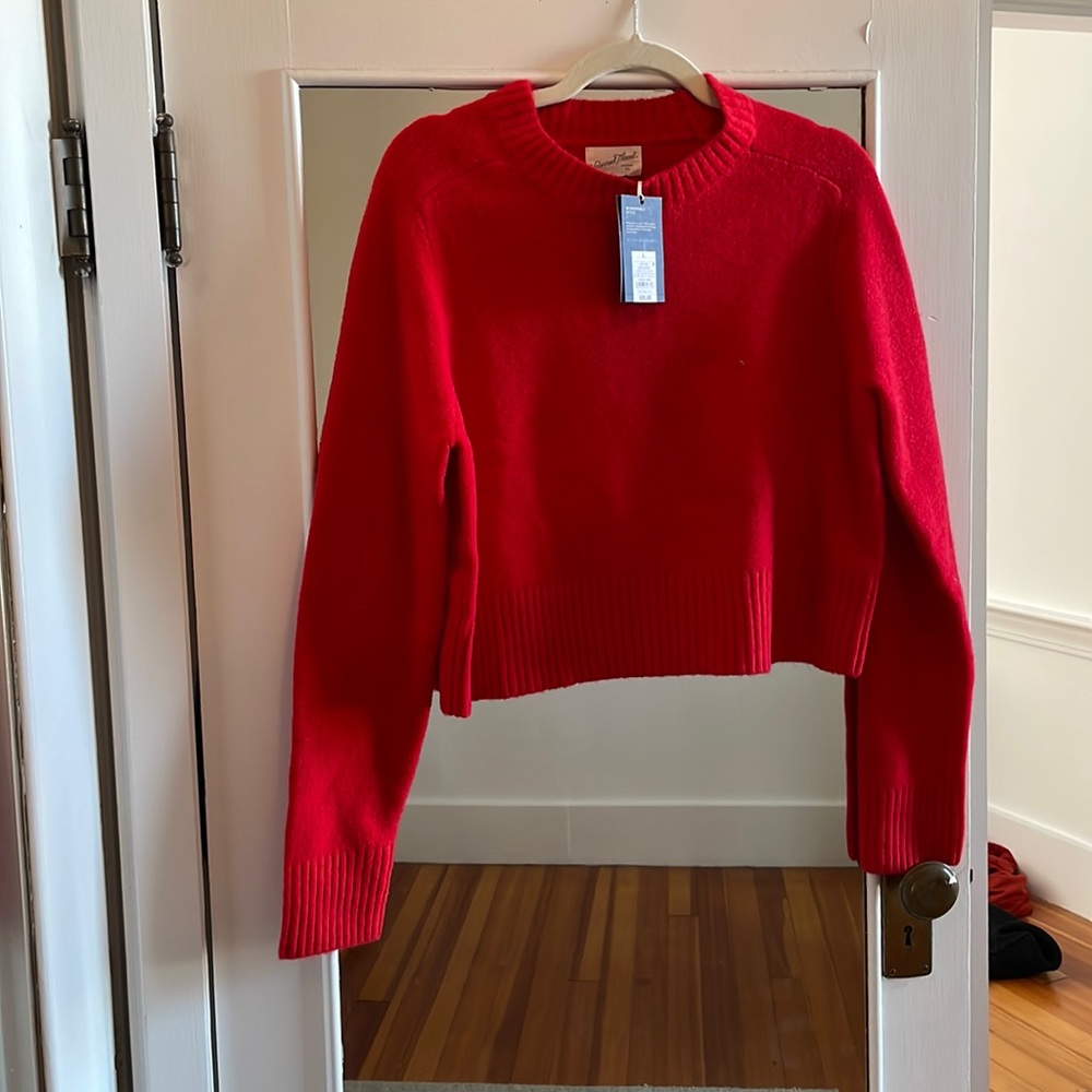 Universal Thread Red Cashmere Like Sweater